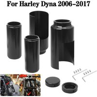 Motorcycle Front Fork Tube Caps Shock Absorber Cover Protective Sleeve For Harley Dyna FXD Street Fat Bob Low Rider 2006-2017