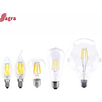 2-10pcs E14 E27 Retro LED Filament Light Bulb 2W 4W 6W 8W Cold/Warm White 220V C35 G45 A60 ST64 G80 G95 G125 Vintage Edison Lamp
