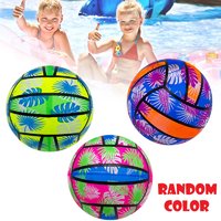 1/2/4PCS Random Inflatable Beach Volleyballs for Kids 9inch Small Portable Children Swimming Pool Toy for Outdoor Indoor Sports