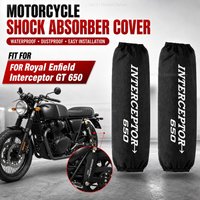 FOR Royal Enfield Interceptor GT 650 2018-2026n Motorcycle Rear Shock Absorber Protector Cover 270mm 350mm Suspension