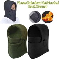 AliExpress Fashion Winter Thermal Fleece Hat Winter Men Women Hats Hood Bike Windproof Face Balaclava Hat Neck Warmer Hiking Scarves Hats