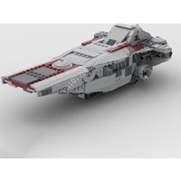 561 PCS Sci-Fi Troop Transport Starship Building Blocks Set Assembly Model Educational Decoration Gift for Adult man Collection