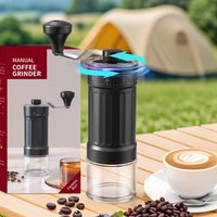 Professional Manual Coffee Grinder with External Scale 40 Gear Adjustable Ceramic Grinding Core High-Quality Home Coffee Making
