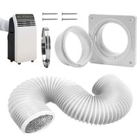 Portable Ac Window Vent Kit Air Conditioner Wall Mounted Connector Portable Air Conditioner Window Vent Kit for Home Kitchen