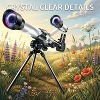 Professional Astronomical Telescope Powerful Monocular Portable HD Moon Space Planet Observation Gifts for Children