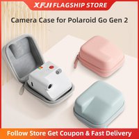 XFJI Travel Carrying Case for Polaroid Go Gen 2 Organizer Storage Bag Eva Hard Shoulder Bag Portable Case Camera Accessories