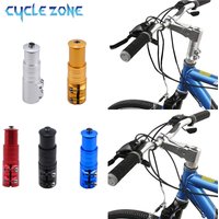 Aluminum Alloy Bicycle Front Fork Head Tube Heightener MTB Road Bike Fork Stem Riser Extender Extension Bicycle Accessories
