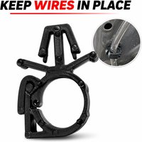 Car Wiring Harness Fasteners, Universal Cable Clips Buckles for Secure Wire Fixing Organization Automotive Interior