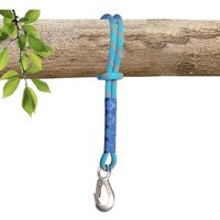 For Yoga Outdoor Indoor Backyard Playground Porch Patio Treehouse Durable Heavy Duty Nylon Sling with Metal Hook