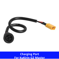 Electric Scooter Charging Port Battery Power Charger Plug for KUGOO KIRIN KuKirin G2 Master Charging Interface Component Socket