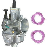 AliExpress For Keihin PWK 28mm PWK28 2T 4T Scooter ATV Dirt Bike Enduro Motocross Accesso Flat Curtain Motorcycle Carburetor With Power Jet