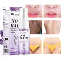 2 Minutes Fast Hair Removal Spray Painless Hair Growth Inhibitor Leg Arm Armpit Permanent Depilatory for Ladies Men Repair Care