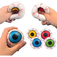 Eye Stress Ball Slow Rebound Fidgeting Adult Kids Toys Stress Relief Stress Resistant Ball Squeeze Gift Reliever
