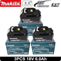 Oryginalna bateria Makita 6Ah do akumulatorów Makita 18V BL1860B BL1840 BL1830B BL1850B BL1850 BL1860 BL1815, zamiennik baterii litowej.