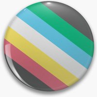 Disability Pride Soft Button Pin Hat Cute Jewelry Creative Collar Women Gift Brooch Fashion Badge Clothes Lover Lapel Pin Metal
