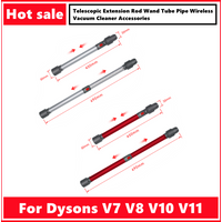 Telescopic Extension Rod Wand Tube Pipe For Dysons V7 V8 V10 V11 Wireless Vacuum Cleaner Accessories