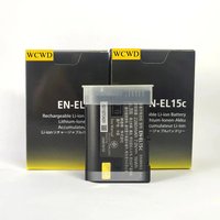 2026 Best Seller 2280mAh EN-EL15C Battery for Z5 Z6 Z6 II Z7 Z7II D600 D610 D600E D800 D800E D810 Camera Battery