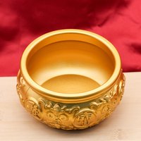 Cornucopia Brass Fortunate Attract Wealth Good Luck Magical Power Treasure Bowls Desktop Small Ornament Home Decor