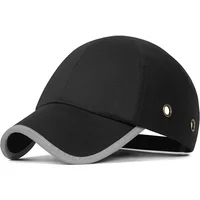 Hard Hat for Workwear Head Protection Top 6 Holes Bump Cap Work Safety Helmet ABS Inner Shell Baseball Hat Style Protective