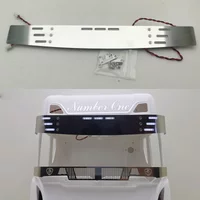 LED Simulation Visor Lamp Dome LightFor 1/14 Tamiya RC Truck Car For scania 770S 6X4 56368 8X4 56371