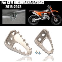 For KTM HUSQVARNA GASGAS MC EC EX Universal Motorcycle Motocross Standard Rear Foot Brake Lever Step Plate Peg Brake Pedal Tip