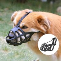 Soft Silicone Breathable Basket Pet Muzzle Anti-biting Chewing Dog Muzzle Durable Strong Mask Portable Dog Training Supplies