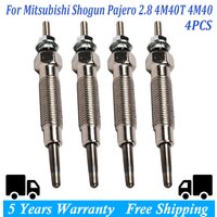 For Mitsubishi Shogun Pajero 2.8 4M40T 4M40 -Diesel GP5501 4Pcs Heater Glow Plugs Car Accessories