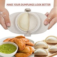 Dumpling machine Dumpling Maker, Empanadas Mold Maker Set with Dough Cutter and Stuffing Spoon, Empanada Molds