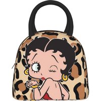 B-Bettys Boops Lunch Bag Cartoon Doll Retro Lunch Box Outdoor Picnic Portable Insulated Tote Food Bags For Women Cooler Bag