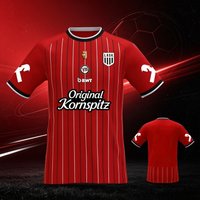 Saison 2026/27 LASK Linz Unisex Fußballtrikot, atmungsaktives Mesh-Shirt mit 3D-Druck, schnelltrocknendes Sporttrikot für Herren und Damen für den Sommer