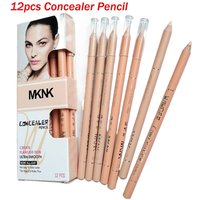 12pcs 2 Colors Face Concealer Pencil Can Perfection Conceal Evens Out Skin Tone Wonder Concealer Pencil Blemish Dark Circle