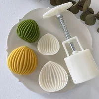 Cute little chestnut chestnut big shell mung bean cake frosted moon cake mold small shell nut hand diy tool