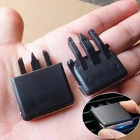 Car Dashboard AC Vent Adjustment Lever 2PCS Air Outlet Paddle Clip Auto Interior Repair Vent Tab Replacement Accessories