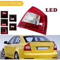 For Skoda Octavia A6 Sedan 2010 2011 2012 2013 2014 Rear Bumper LED Tail Light Brake Lamp Reverse Turn Signal Lamp Auto Parts