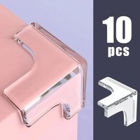 10PCS-40PCS Clear Anti-collision Coffee Table Furniture Corner Protectors Children's Soft Corner Sheathing Living Room Decor