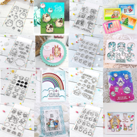 Cute Animals, Christmas, Space, Bunny, Rainbow & Friendship Clear Stamps or Metal Cutting Dies For DIY Craft Making Card Decor