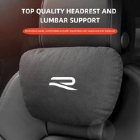 For Volkswagen VW Rline TOURAN PASSAT TIGUAN POLO GOLF Sportage Ceed Soul Car Headrest Neck Support Seat Lumbar Cushion Soft