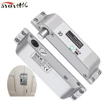 5YOA Electric Drop Bolt Lock DC12V Electronic Mortise Locks With Adjustable Time Delay Fail Safe Mode For Access Control
