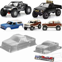 Semi Truck/pickup Truck Transparent Body 313-324mm for 1/10 RC Crawler Car JEEP Wrangler SCX10 TRX4 Ford F150 Raptor Toyota FJ40