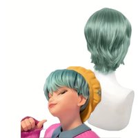 Anime Character Cosplay Wig Set - Belle'S Short Hair for Cosplay, New Saja Boy Demon Boy Band Costume Additions, Anime Costume