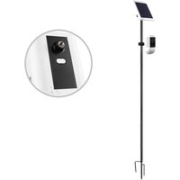 Adjustable Solar Panel Security Camera Stand For Blink,for Ring And More Allows For Customizable Height And Angle Adjustments