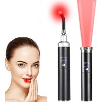 Infrared&Red Light Therapy Lamp Cold Sore Treatment Device for Canker Sore Lips Nose Ear Hands Joint Knee Feet Body Pain Relief
