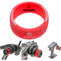 RC Cars Transmitter Steering Wheel Grip Hand Wheel Silicone For Futaba NB4 DumboRC Futaba NB4, 7PX, Traxxas TQi, Sanwa - Anti