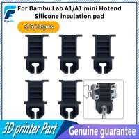 For Bambu Lab A1/A1 mini Hotend Silicone Insulation Pad 3/5/10 Pcs Hotend Silicone Insulation Pad For 3D Printer Parts