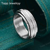 Women's 925 Sterling Silver Charm 7-10# Frosted Ring Fashion Wedding Birthday Christmas Jewelry Gift