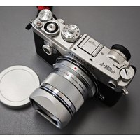 Professional Design for Olympus M.Zuiko Digital 45mm F1.8 Metal Bayonet Square Lens Hood Comes with Metal Cap