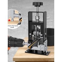 Portable Wire Stripper Electric & Manual Wire Stripping Tool 2-25mm Electric Drill Powered Copper Scrap Wire Peeler Hand Crank Support Use