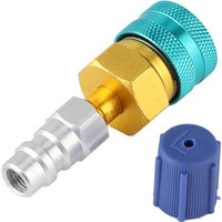 QC1234L+13LS5V1 R1234YF Low Side Quick Coupler Car AC Refrigerant Fluorinated Liquid Connector