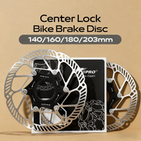 Center Lock Bike Disc Rotor Bicyele Hydraulic Disc Brake Rotors Stainless Steel CNC Laser Cutting Durable Brake Rotor