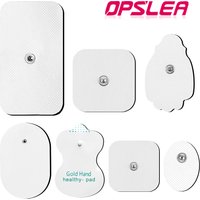 10/20PCS Silicone Gel Electrode Pads for Tens Machine Massagers Electrode Pacthes Non-woven Fabric Self Adhesive Replacement